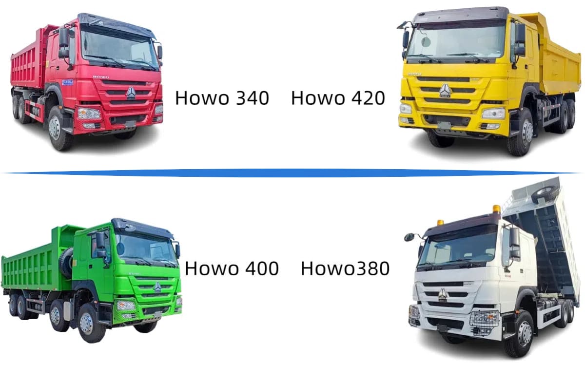 Best Sinotruk Howo Dump Trucks for Sale in Guam