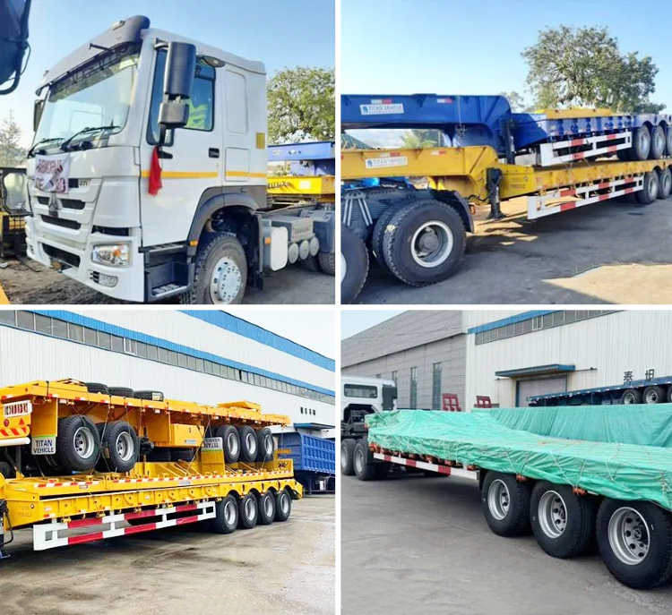 low bed trailer