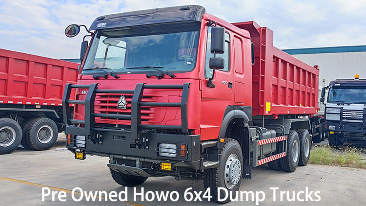 CNHTC Pre Owned Howo 6x4 Dump Trucks for Sale in Guam