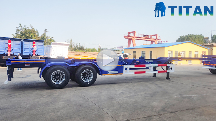 20 40 Combo Gooseneck Container Chassis for Sale in Guam