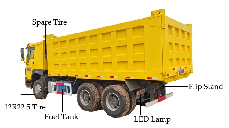 Used Sinotruk Howo 371 Dump Trucks for Sale in Guam