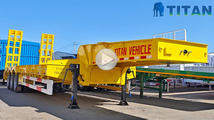 3 Axle Low Low Bed Trailer Price for Sale in Guam Apra