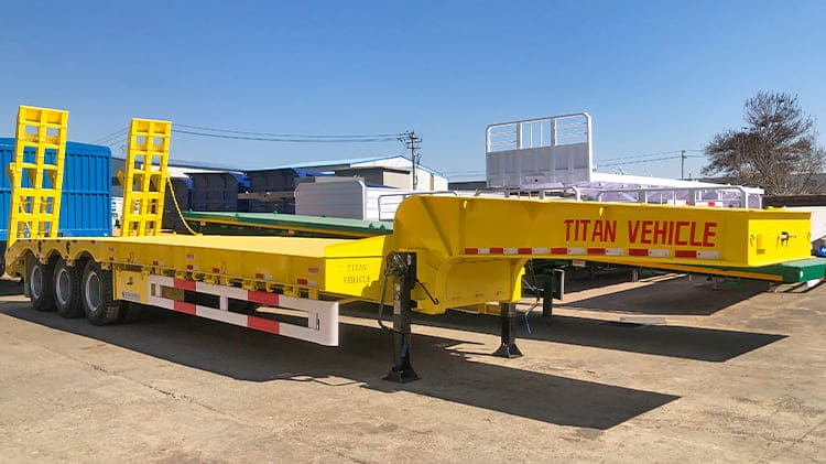 3 Axle Low Low Bed Trailer Price for Sale in Guam Apra