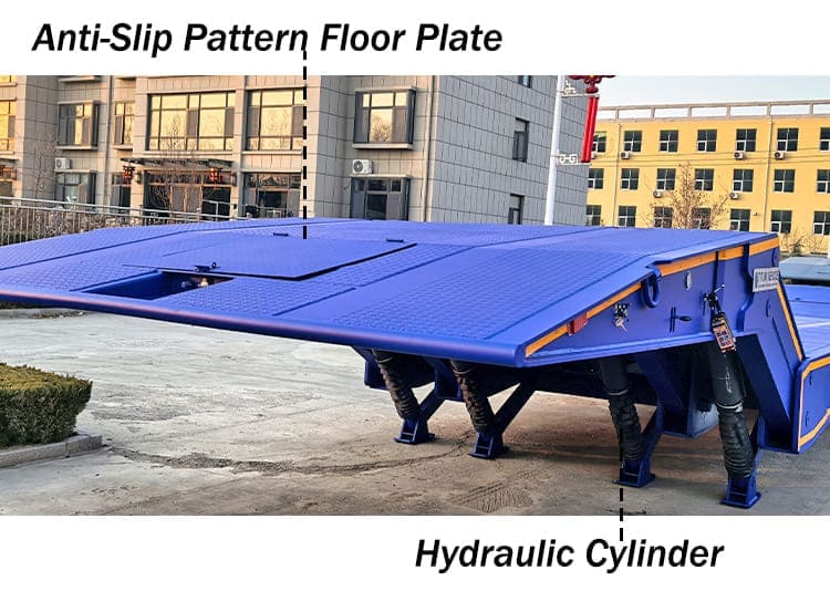 Folding Hydraulic Gooseneck Trailer for Sale in Guam Agana