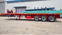 Tri Axle Flatbed Truck Trailer