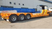 3 Axle Detachable Lowboy Trailer